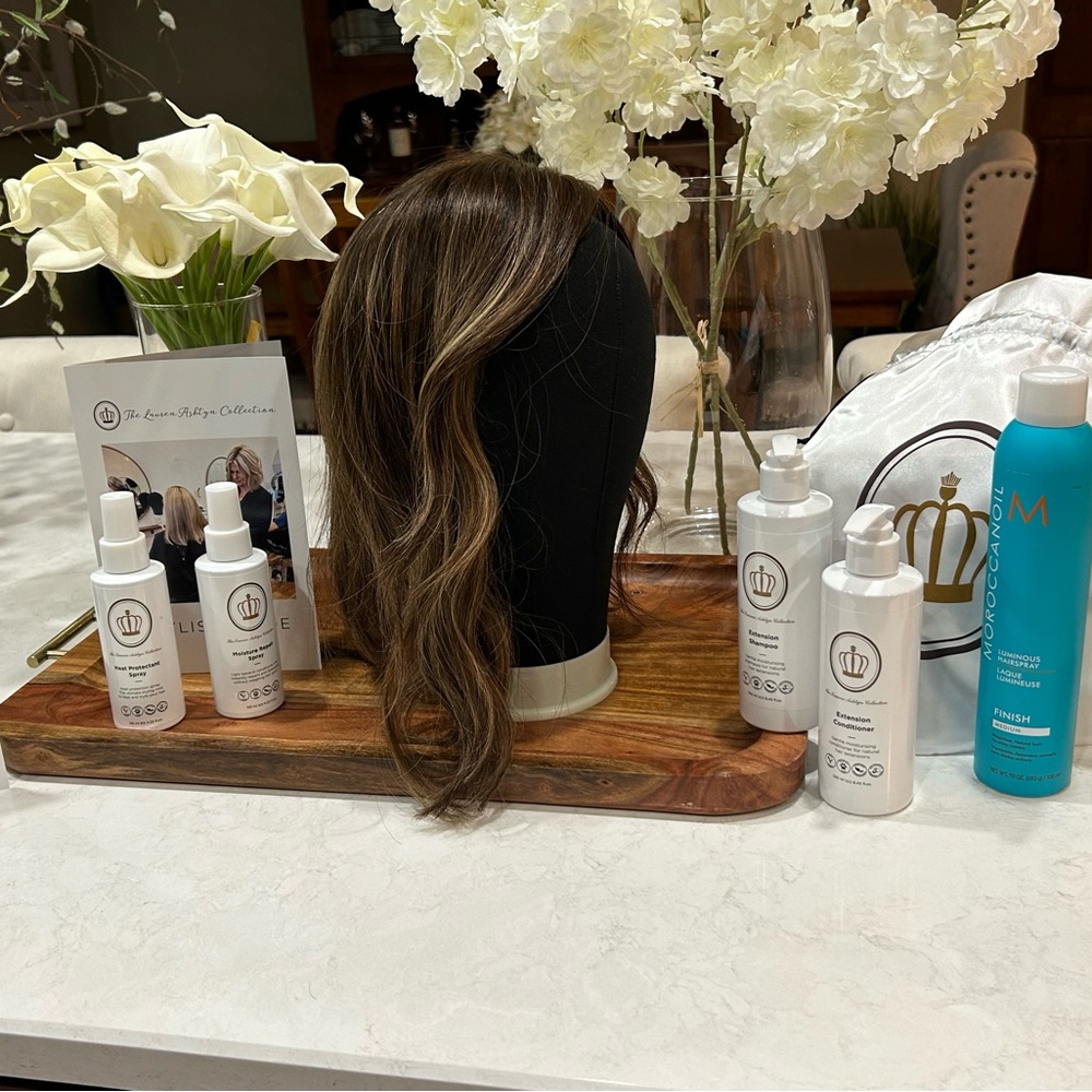 Luxurious Brown Hair Wig by - Picture 2 of 7